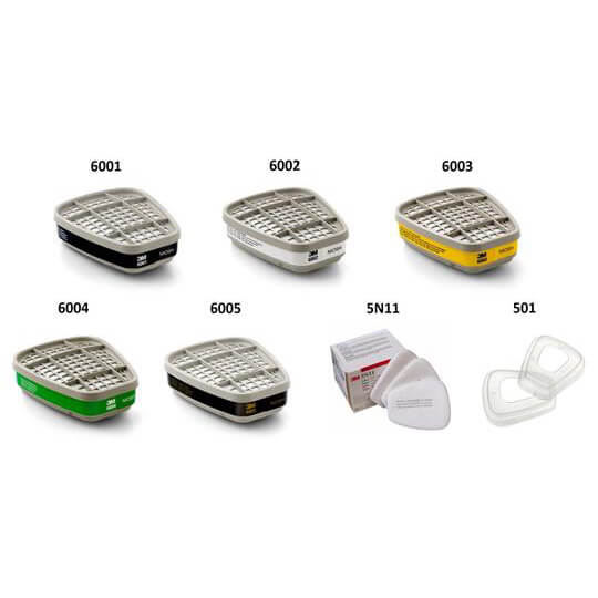 防毒口罩&面具 之 濾毒罐