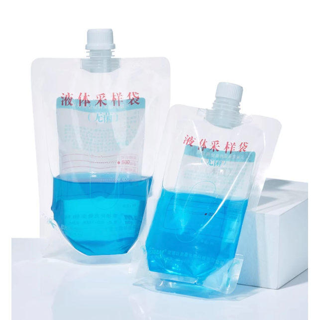 bkmamlab 水樣採集袋500mL(平底可立)(無菌)