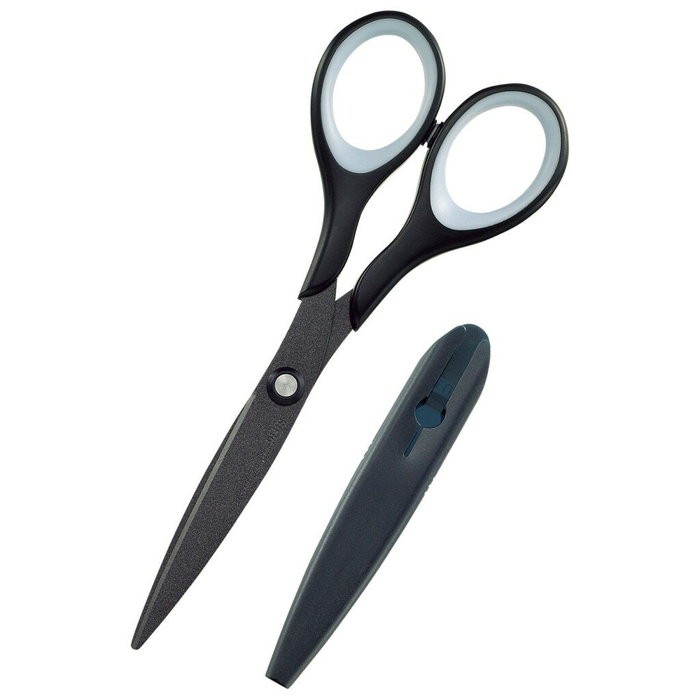 fitcut不沾膠剪刀 黑色