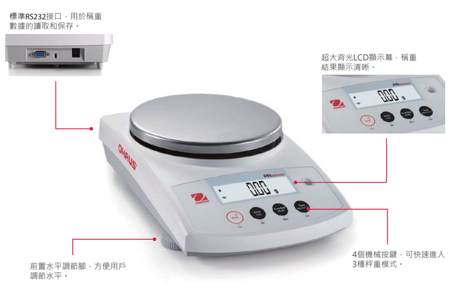 ohaus-pr-series-precision-balance-scales-2