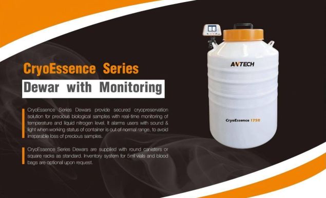 📢【液態氮保存的智慧升級】 CryoEssence 系列液態氮儲存桶