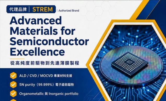 【Advanced Materials for Semiconductor Excellence|從高純度前驅物到先進薄膜製程】