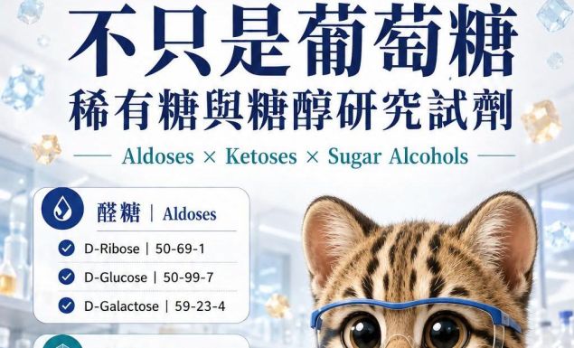 不只是葡萄糖|一次認識醛糖、酮糖與糖醇的立體異構世界