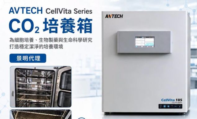 景明實驗設備|ANTECH CellVita Series CO₂ 培養箱正式登場